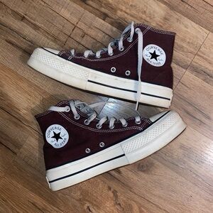 Brown Platform Converse